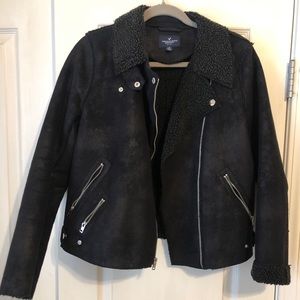 American Eagle biker jacket